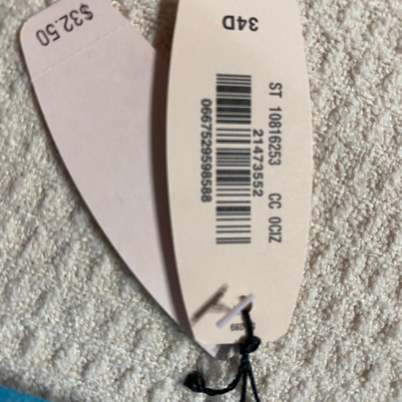 Victorias Secret BNWT robin blue bra size 34D - Picture 2 of 2